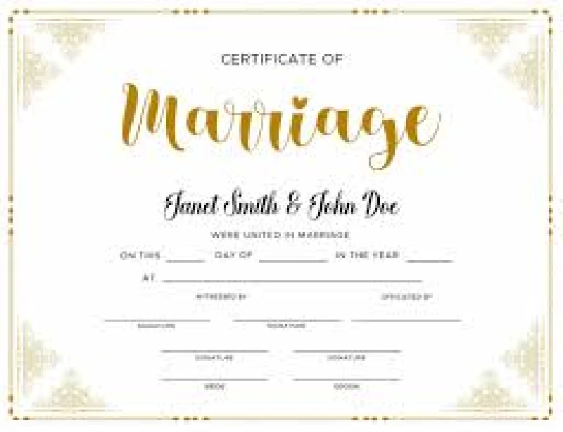 Imagem ilustrativa de Tradução juramentada de certidão de casamento em inglês